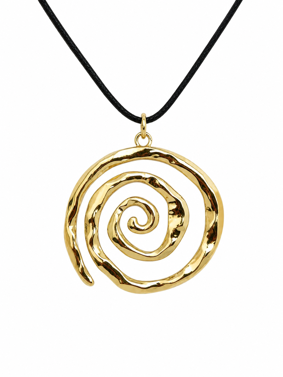 💫 Swirl Y2K Spiral Necklace – Protection & Connection