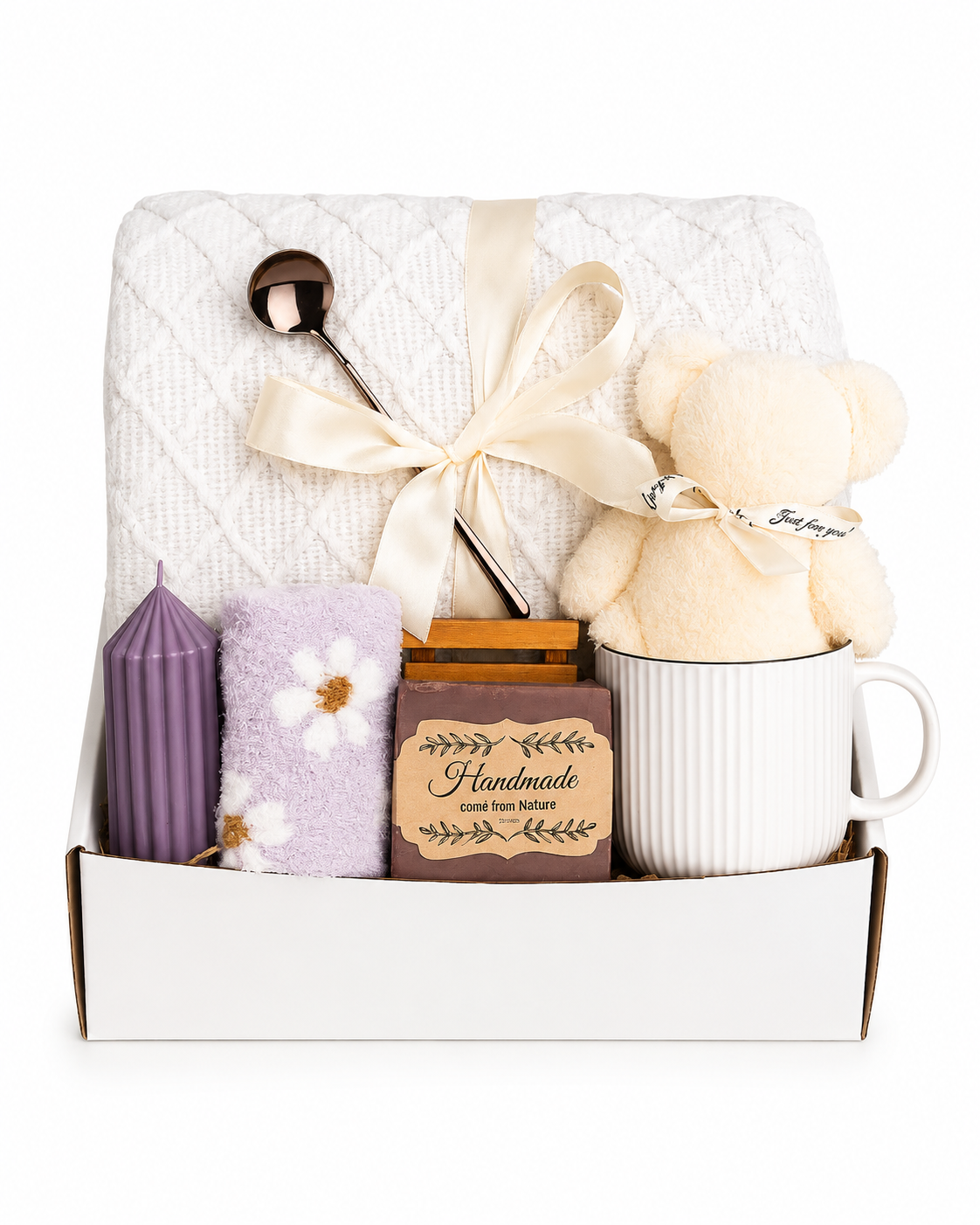 Comfort and Healing Spa Box, Handmade Sympathy Gift, Care Package
