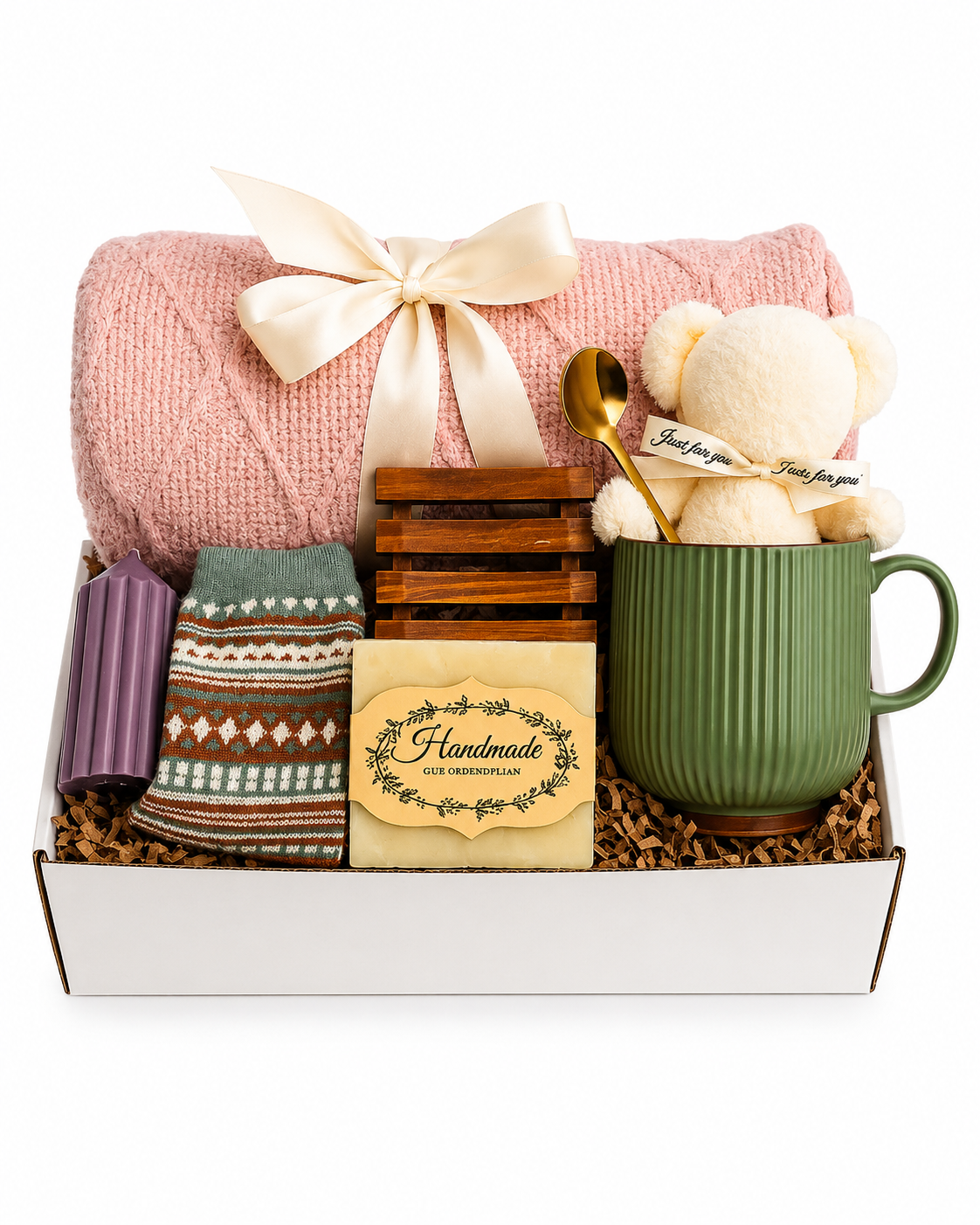 Comfort and Healing Spa Box, Handmade Sympathy Gift, Care Package