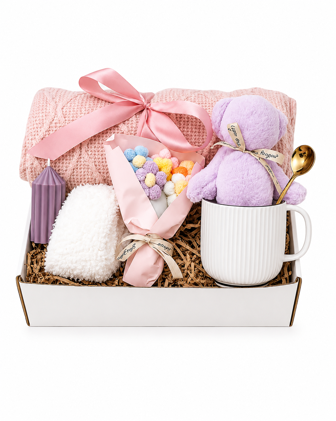 Comfort and Healing Spa Box, Handmade Sympathy Gift, Care Package
