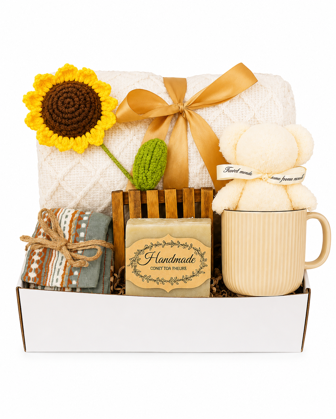 Comfort and Healing Spa Box, Handmade Sympathy Gift, Care Package