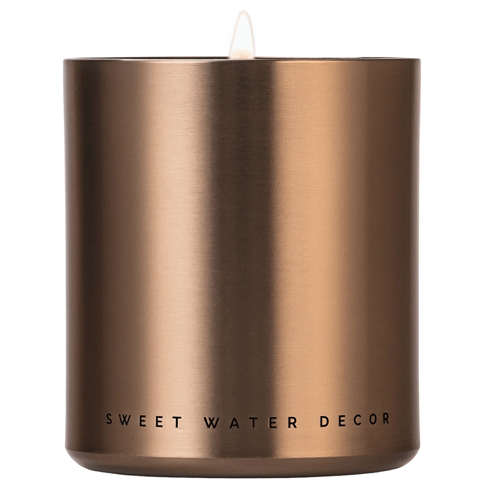 Hello Fall Soy Candle - Bronze Metal Jar, 10 oz - view 8
