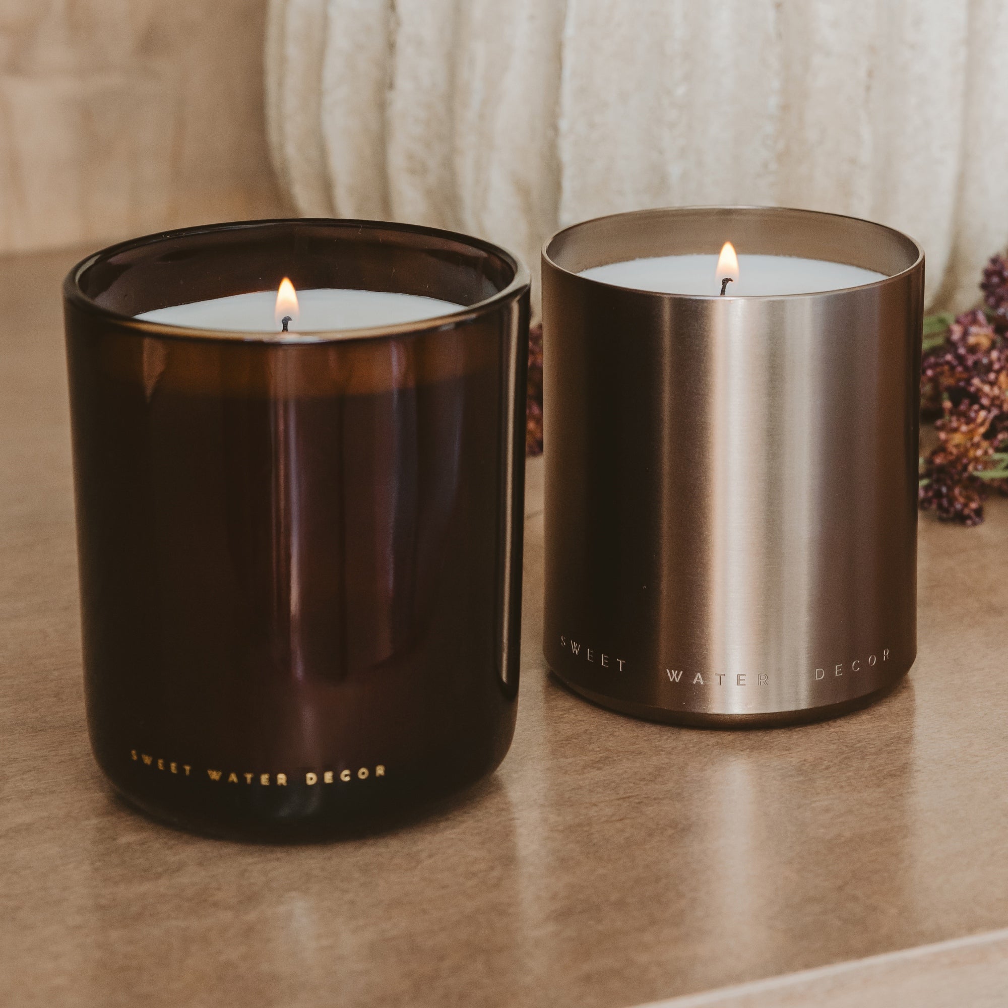 Farmhouse Soy Candle - Boxed Amber Jar, 12 oz - view 7