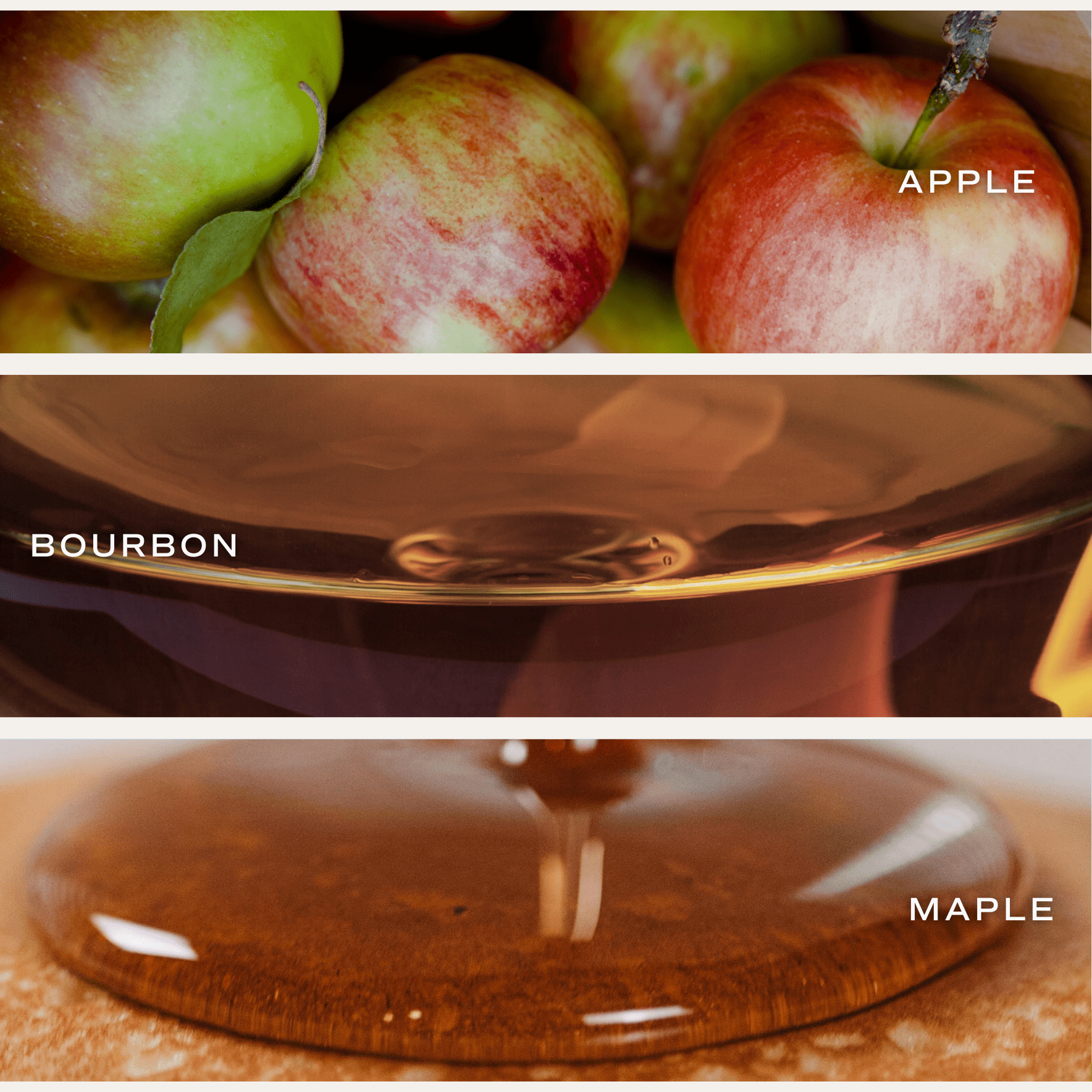 Sunday Brunch Soy Candle - Apple Maple Scent, 9 oz - view 4