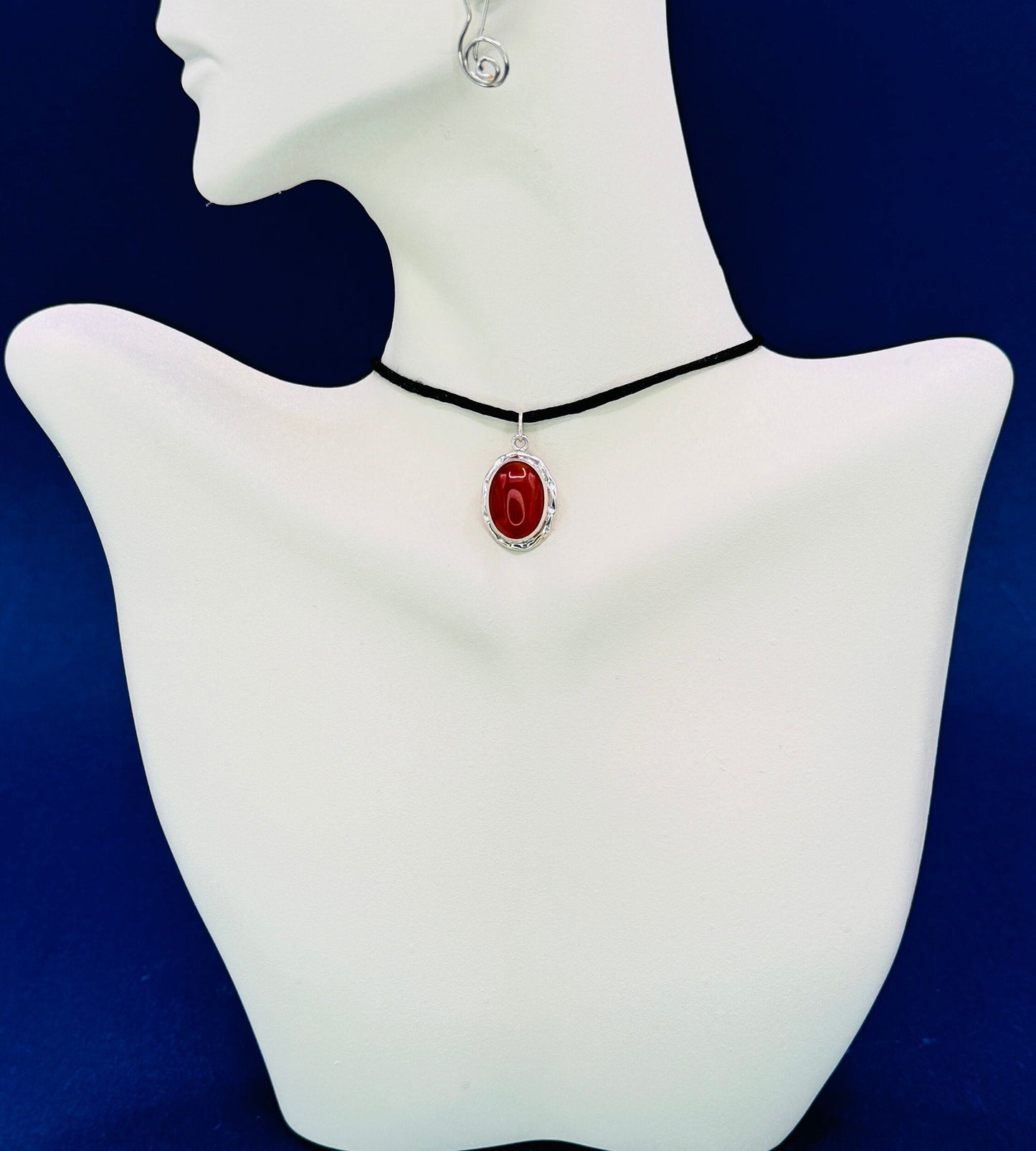 Simple Handmade Carnelian Everyday Necklace, Protection Big sister gift, Mama necklace, Y2k waterproof jewelry, 40th 50th birthday gift