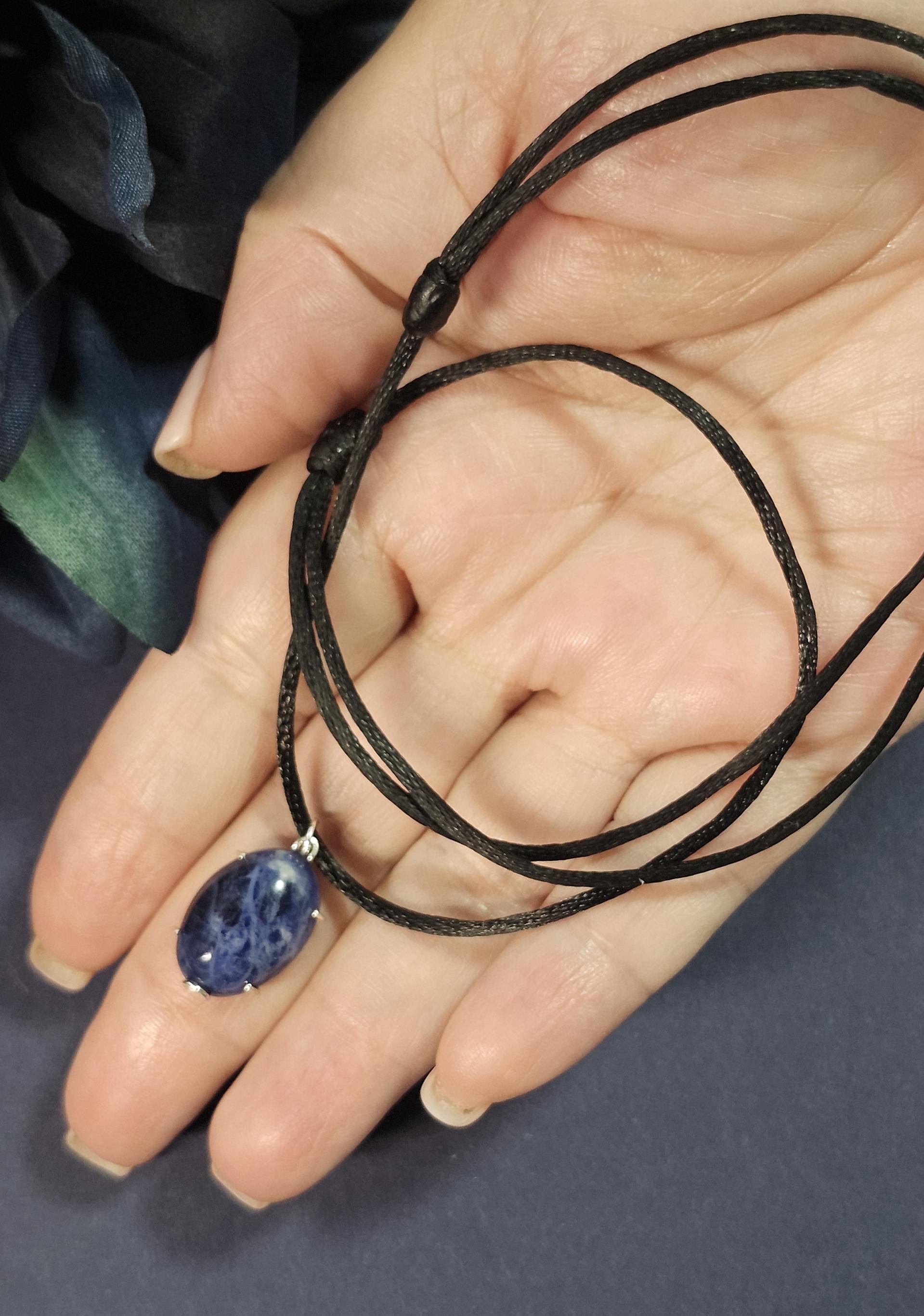 Lapis Lazuli Necklace, Lapis Zoisite, Protection necklace, Lapis Lazuli, Y2K necklace, Moving away gift, daughter in law gift