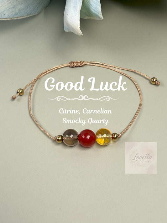 Bracelet for women, Minimalist bracelet, Stone bracelet, Evel eye bracelet, Dainty bracelet, Friendship bracelets, Good luck, Citrine bracelet, Carnelian crystal, Smoky quartz