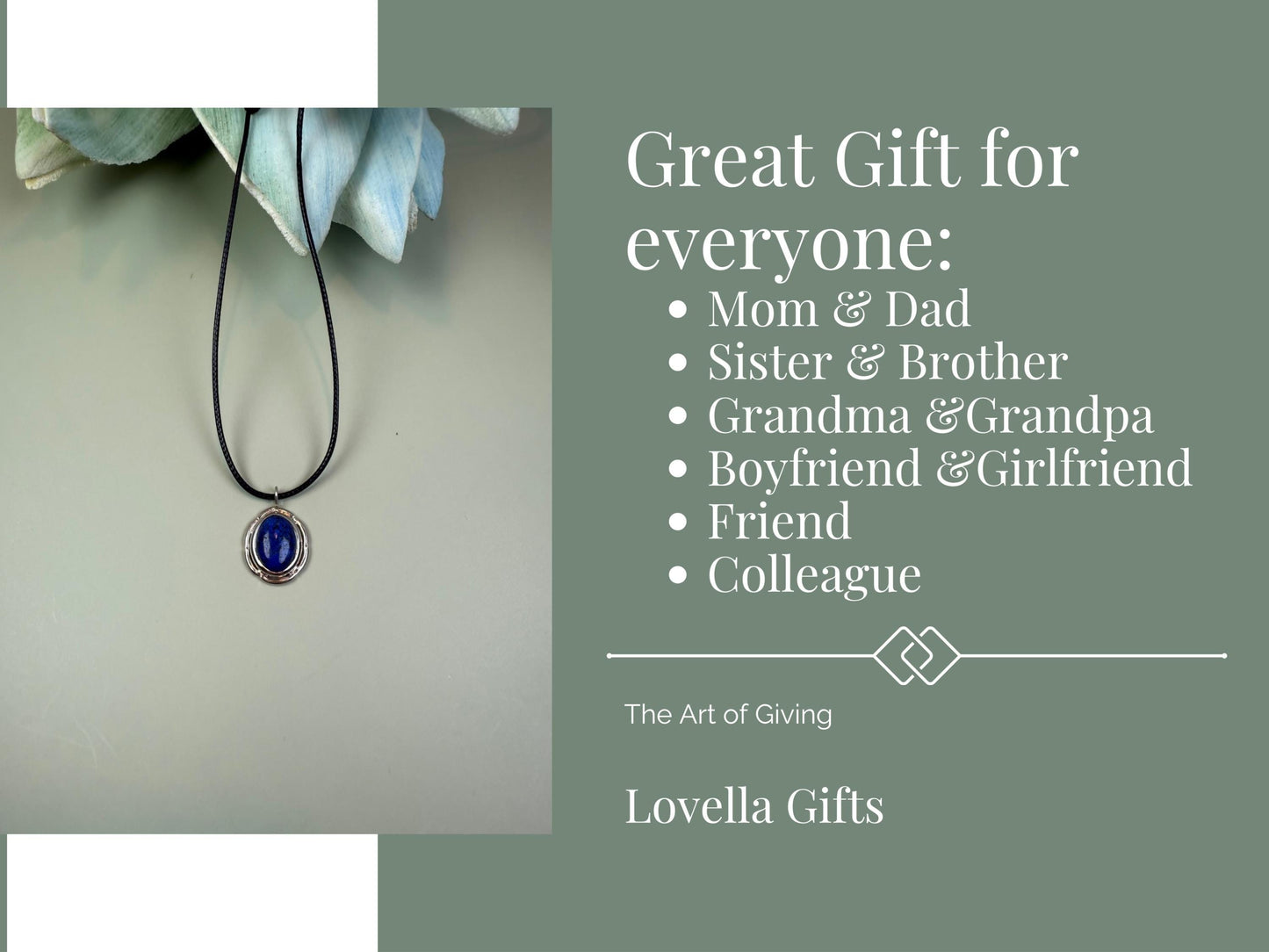 Lapis Lazuli Pendant, Lapis Zoisite Crystal, Y2K necklace, Protection necklace, Trending now, daughter in law gift, 40th birthday gift, Mama necklace, 30th birthday gift, 40th birthday, mother of the bride, mother of groom gift, friendship necklace, best friend necklace