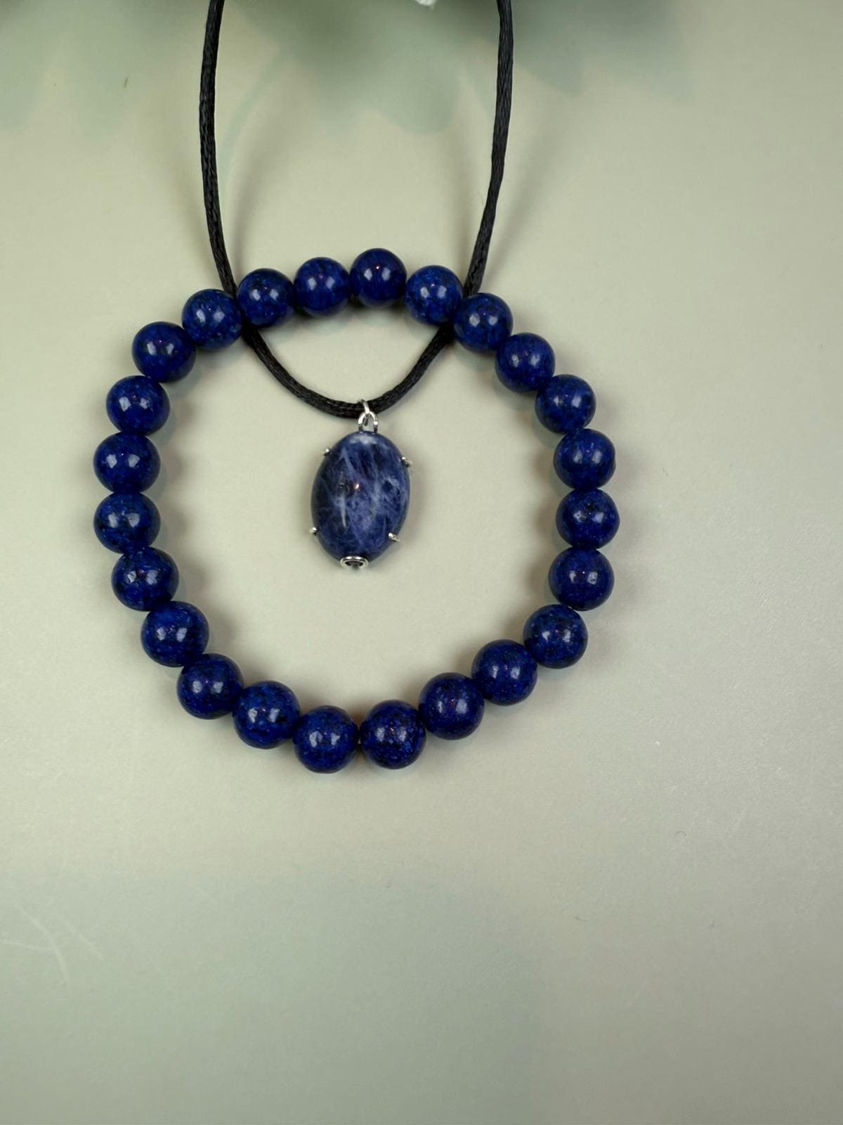 Lapis Lazuli Necklace, Lapis Zoisite, Protection necklace, Lapis Lazuli, Y2K necklace, Moving away gift, daughter in law gift