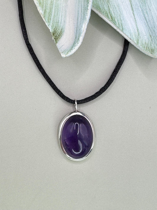 Amethyst necklace, Protection Necklace, statement necklace, mother of groom gift, 40th birthday gift, Big sister gift, 50th anniversary, best friend necklace, mama necklace, 25th birthday gift, 30th birthday gift, gemstone necklace, birthstone necklace
