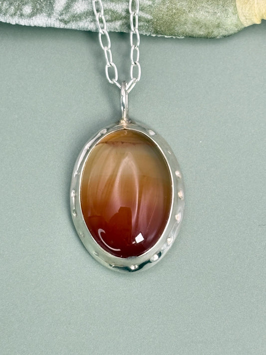 Carnelian pendant, Y2K jewelry, mother daughter gift, Waterproof jewelry, mother of the groom, 40th birthday gift, 50th birthday gift, Carnelian jewelry, evil eye jewelry, 40th birthday, birthstone jewelry, simple pendant, Big sister gift