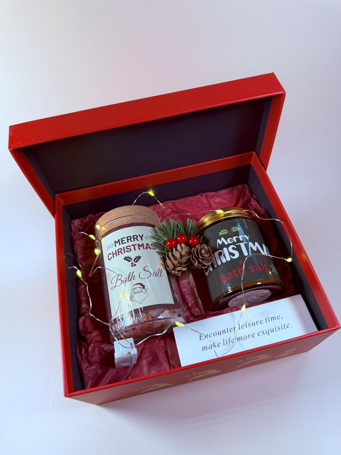 Christmas Gift Box Spa Gift Box Xmas gift basket Winter Gift Basket Christmas Gift for Her Holiday Gift Box Self Care Gifts Feliz Navidad