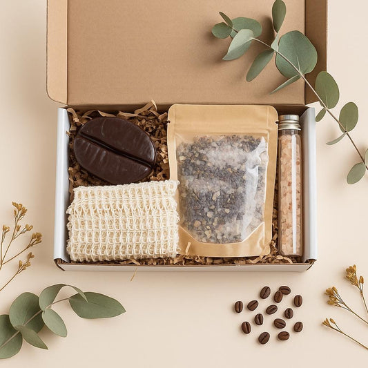 Coffee lovers Gift Coffee Spa gift Coffee Gift Box Coffee Lovers Gift Basket for Women Care Package Coffee Gifts Spa Gift Set Spa Gift Box