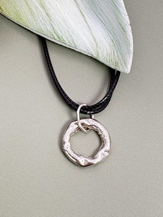 Circle necklace, Sterling silver, Waterproof jewelry, best friend necklace, Protection Y2K necklace, Evil Eye Necklace, 18th birthday gift, 25th birthday gift, 30th birthday gift, 40th birthday, Mama necklace, Godmother gift, 21st birthday gift
