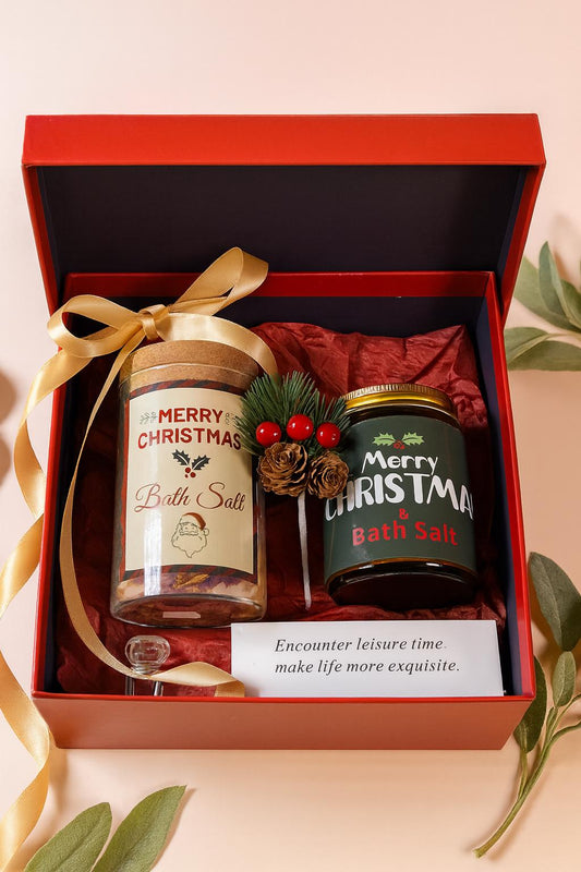 Christmas Gift Box Spa Gift Box Xmas gift basket Winter Gift Basket Christmas Gift for Her Holiday Gift Box Self Care Gifts Feliz Navidad