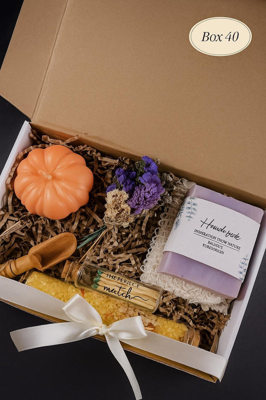 Hygge Pumpkin Fall Gift Box, Boo Basket, Spooky Season Gift, Cozy Fall Gift Set, Harvest Gift, Pumpkin Spice, Halloween Gifts