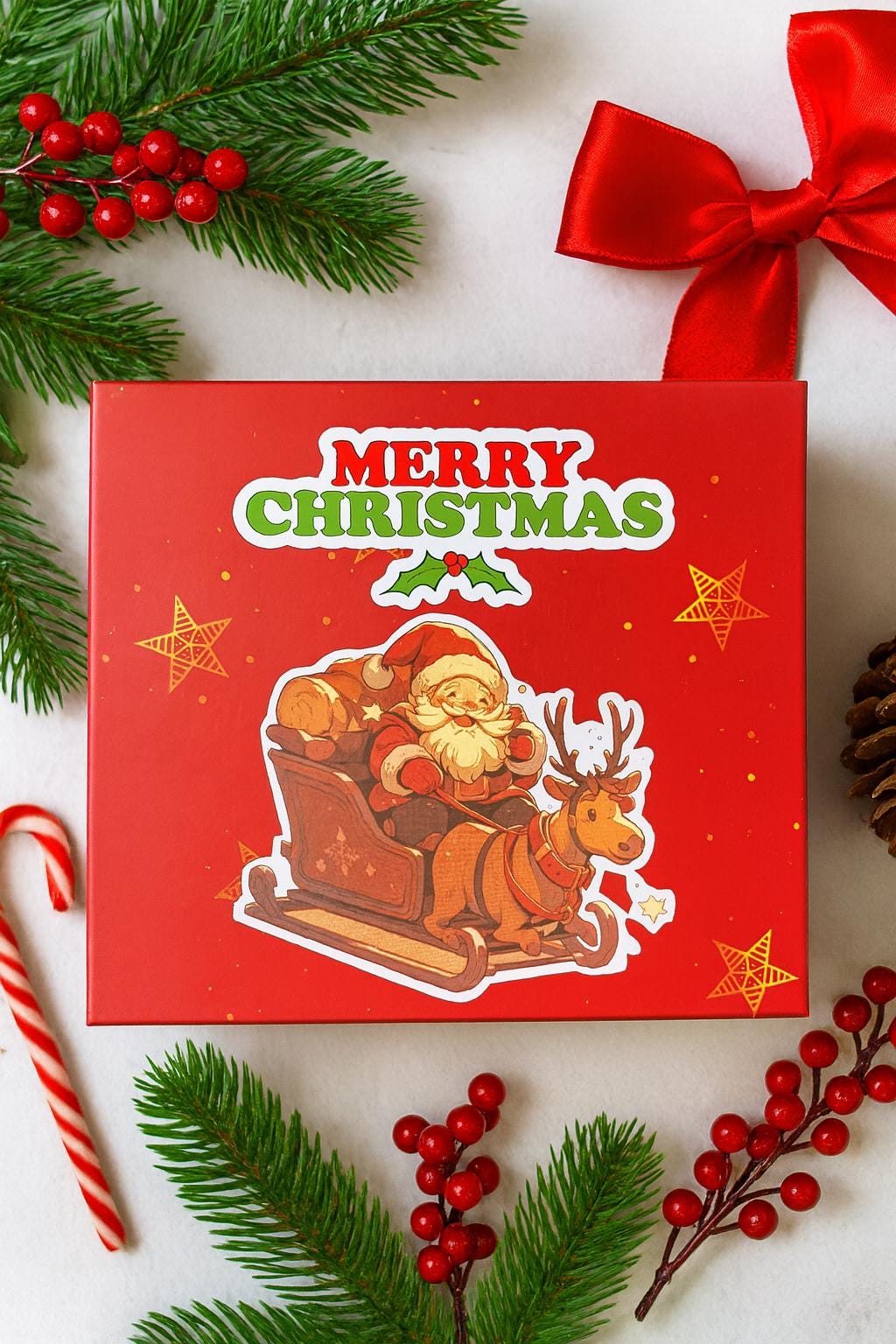 Christmas Gift Box Winter Gift Basket Holiday Gift Box Christmas Self Care Box Christmas Gift Basket Xmas gift box, Feliz Navidad New Year