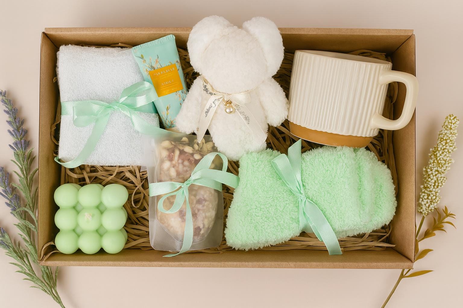 Spa Gift Set, Self Care Gift Box, Sending hugs gift box, Care Package for Her, Care Package Friend, Spa Gift Box, Cheer Up Gift Box, Thinking of You, Relaxing Gift package