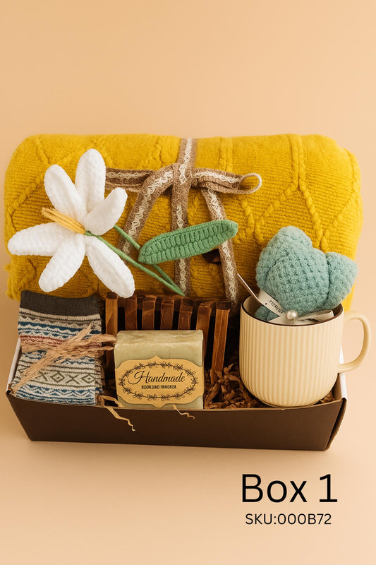 Cozy care package, Hug in Box, Get Well Soon Gift, Birthday Thinking of You