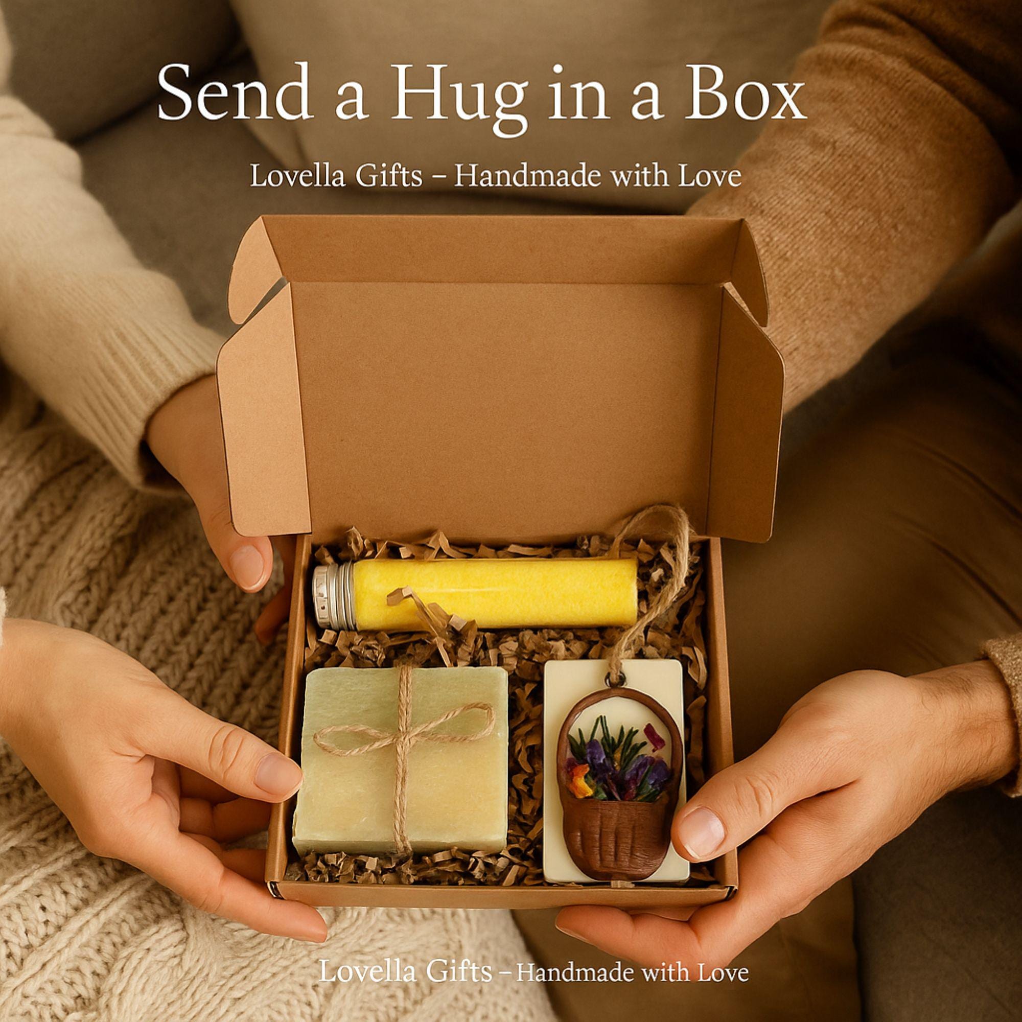 Hug in the box, Thinking of you care package, Best friend birthday gift for her, mini handmade gift, Pamper Humper, Gift Box for women, Birthday favor box, Relaxation gift box, Valentines Gift Box, Happy Birthday Cheer Up Organic Spa Basket, Pamper Humper, Hug in Box, Handmade Spa Gift, Self Care Box, Cheer up Gift, Encouragement Gift, Thinking of you, Get well soon gift, Cozy Gift for her, Handmade Soap Set, Relaxation Gift Box, Natural Spa Set, Gift for Mom, Gift for Sister