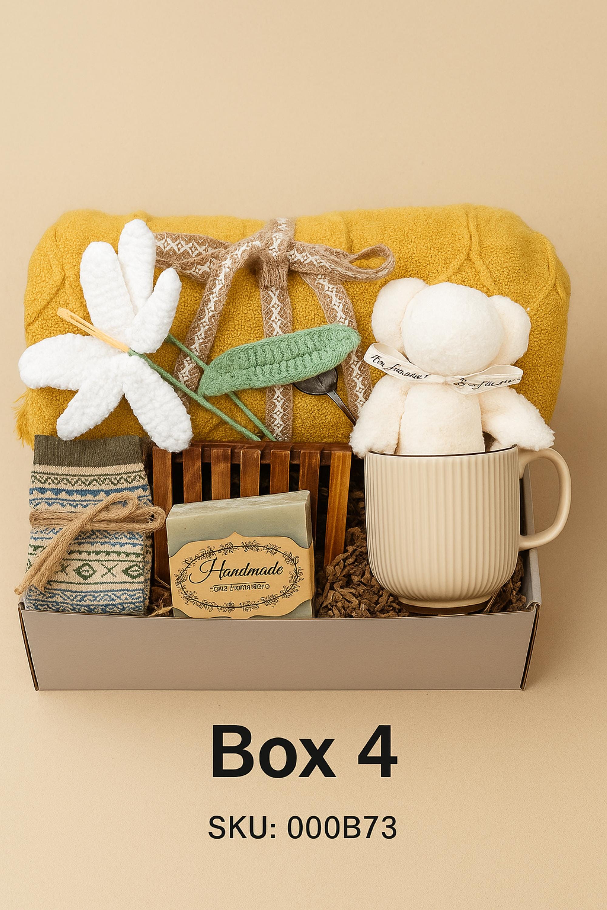 Thinking of You, Cheer Up Gift Box, Get Well Soon Gift, Encouragement Gift, Sympathy Gift, Cozy Gift Box, Hug in a Box, Self Care Gift, Comfort Gift, Healing Gift Set, Crochet Flower Pot, Care Package, relaxation gift box, stress relief spa gift, eco friendly self care, sunflower spa box, natural relaxation set, handmade candle gift, spa care package, stress relief gift her, calming spa gift box