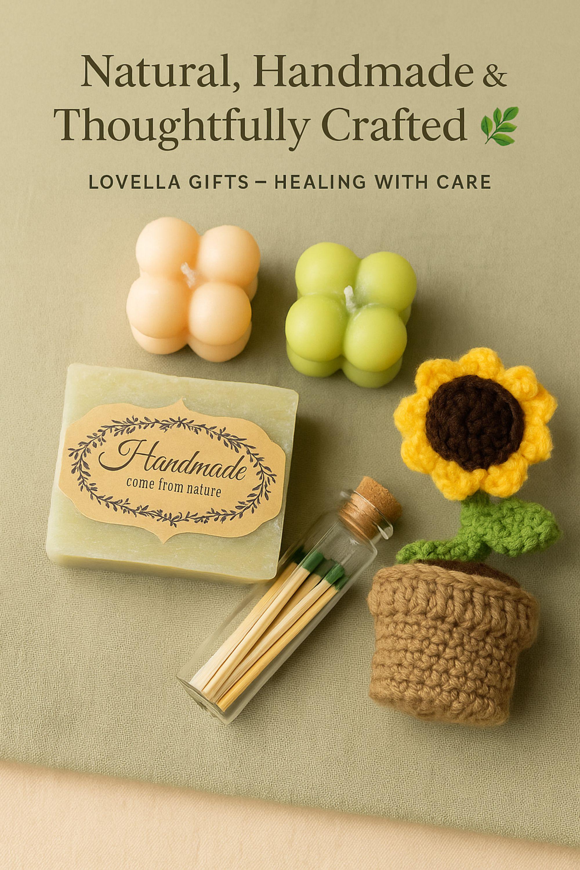 Cozy Gift Box, Hug in a Box, Handmade Soap Gift, Cozy Socks Gift, Bath Salt Gift Box, Self Care Package, Affordable Gift Set, Small Gift Box, Handmade in Florida, Crochet Flower Gift, Comfort Care Package, Spa Gift Box, Lovella Gifts, Get well soon, Surgery Recovery