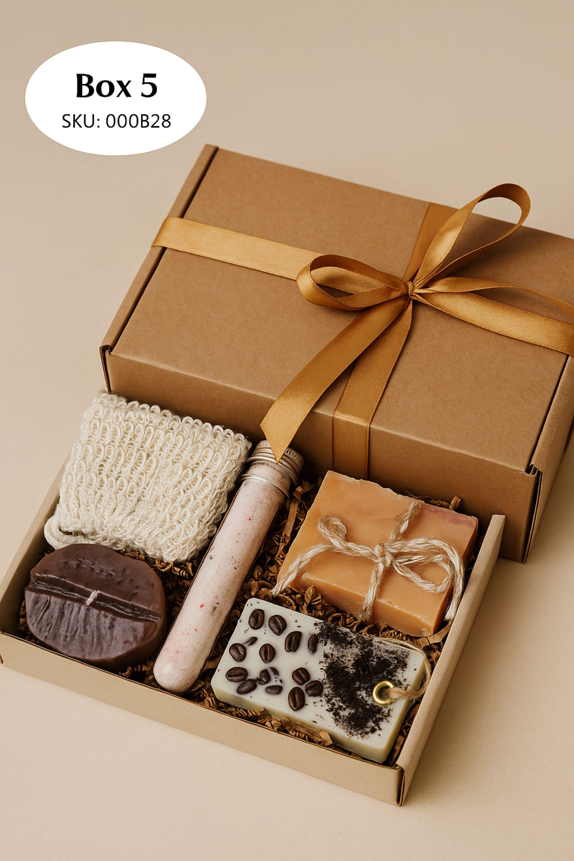 mothers day coffee lover gift box for mom cozy care package with coffee bean candle coffee wax sachet handmade soap soap bag coffee themed self care gift for women relaxation spa gift set thoughtful gift for mom who loves coffee unique coffee gift box ready to gift cozy aesthetic pamper gift for her coffee lover present