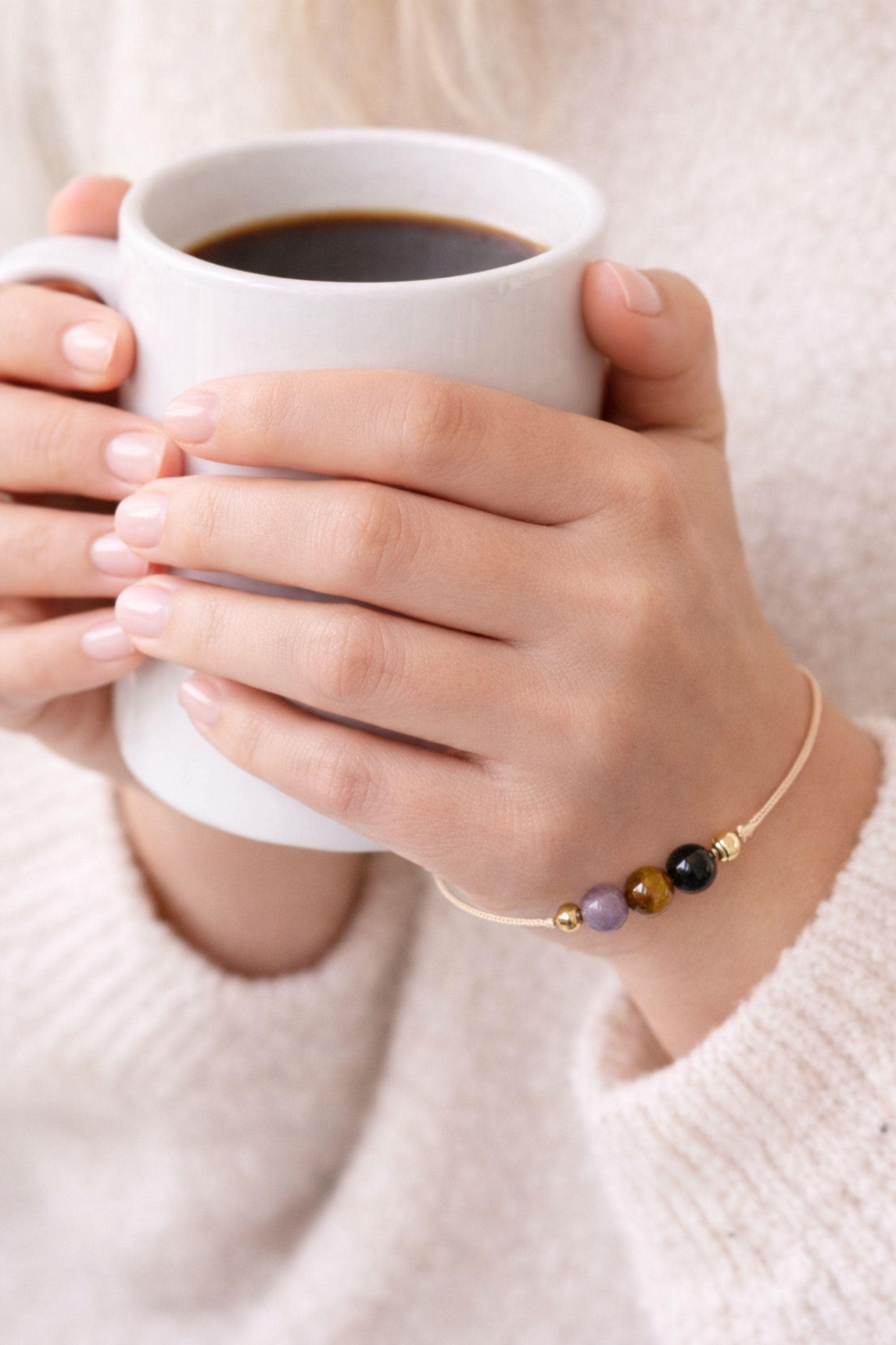 This No Negativity protection bracelet is designed as a meaningful support gift to help block negative energy, reduce stress, and encourage emotional balance. Made with carefully selected beads and a minimalist design, it serves as a daily reminder of calm, strength, and protection during challenging times. Thoughtfully handcrafted, this bracelet is an ideal stress relief and support gift for anyone who needs encouragement, grounding, or positive energy — whether for yourself or a loved one.