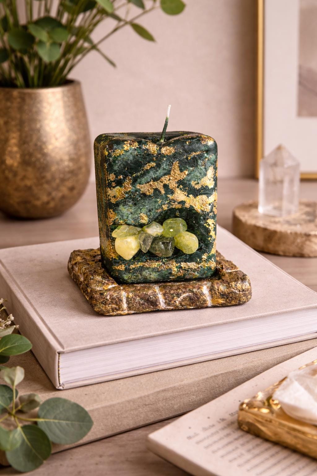 handmade candle gift box unique gift for her aesthetic candle present ready to gift