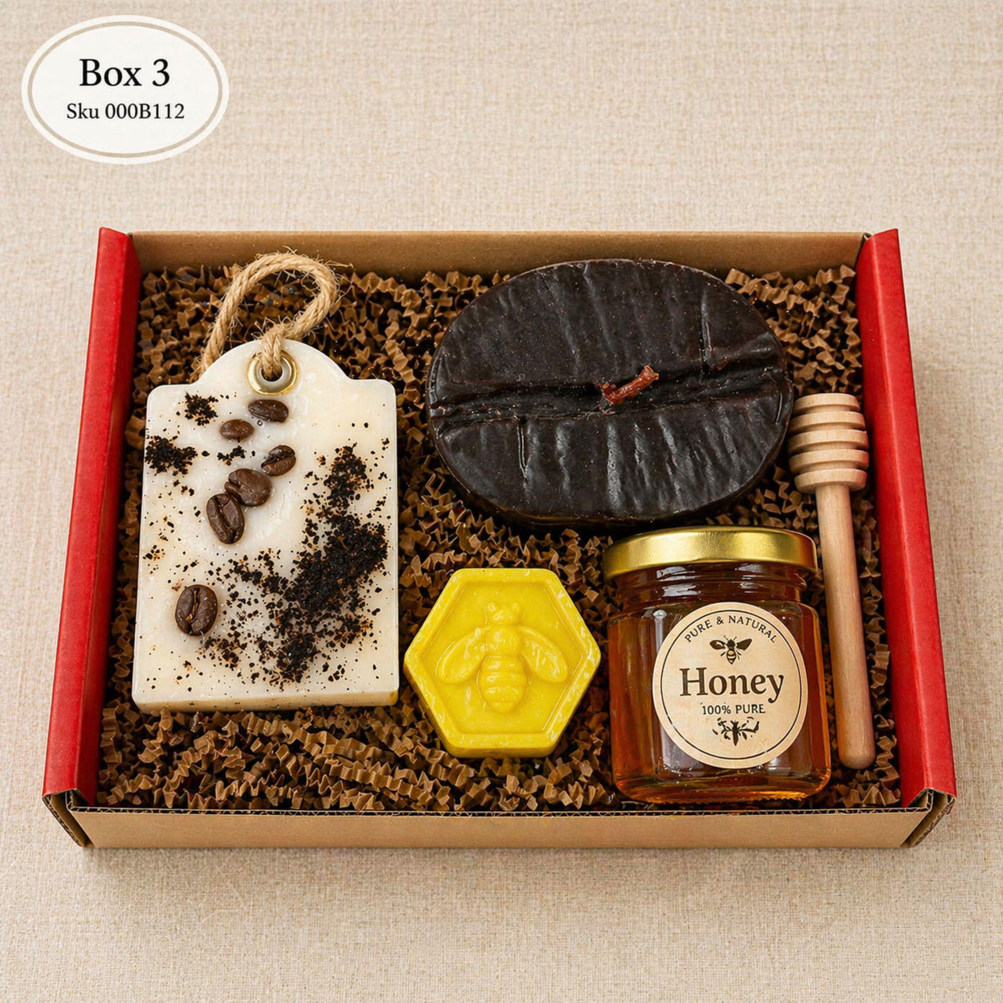 Mothers Day gift box for mom with tea lover set including honey jar, loose leaf tea, handmade soap, crochet sunflower and gold spoon, cozy self care gift basket, comfort care package for her, relaxation gift box, thinking of you gift, small meaningful gift set, ready to gift box for mom, birthday gift for her, aesthetic cozy gift set with natural honey and tea