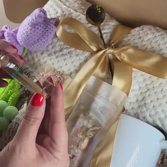 Cozy Gift Box: Blanket, Mug, Candle - Hug in a Box Care Package