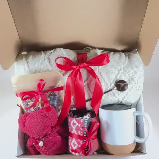 Personalized Gift Box For Women, Gifts For Her, Best Friend Birthday Gifts, Self Care Box, Thinking Of You Care Package, Thank You Gift Box