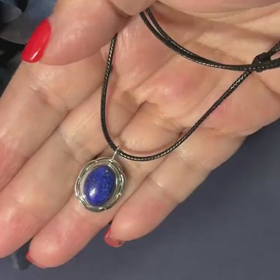 Lapis Lazuli Y2K Protection Necklace -Ideal mom,friendship necklace