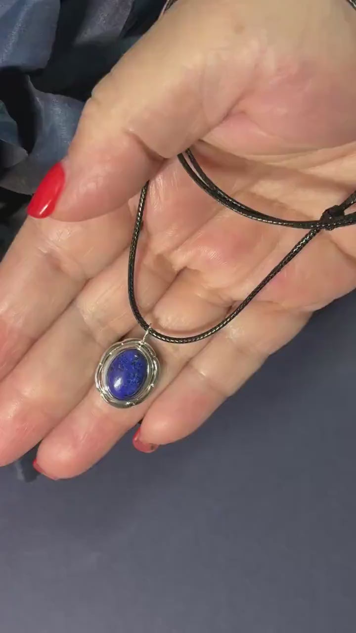 Lapis Lazuli Y2K Protection Necklace -Ideal mom,friendship necklace