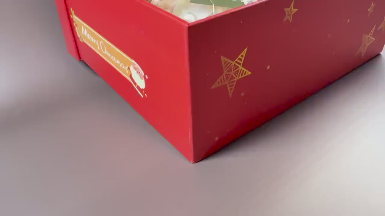 Christmas Self Care Gift Box: Holiday Spa Relaxation Basket